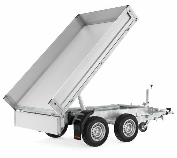 Anhänger KIPPER 3,06 m / 2700 kg ELEKTRISCHE PUMPE BOCKMANN