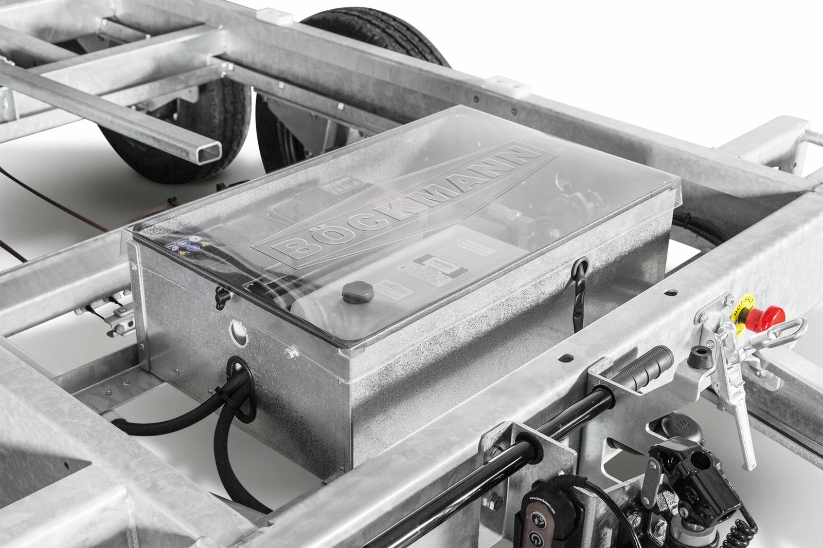 Anhänger KIPPER 3,06 m / 2700 kg ELEKTRISCHE PUMPE BOCKMANN – Bild 4