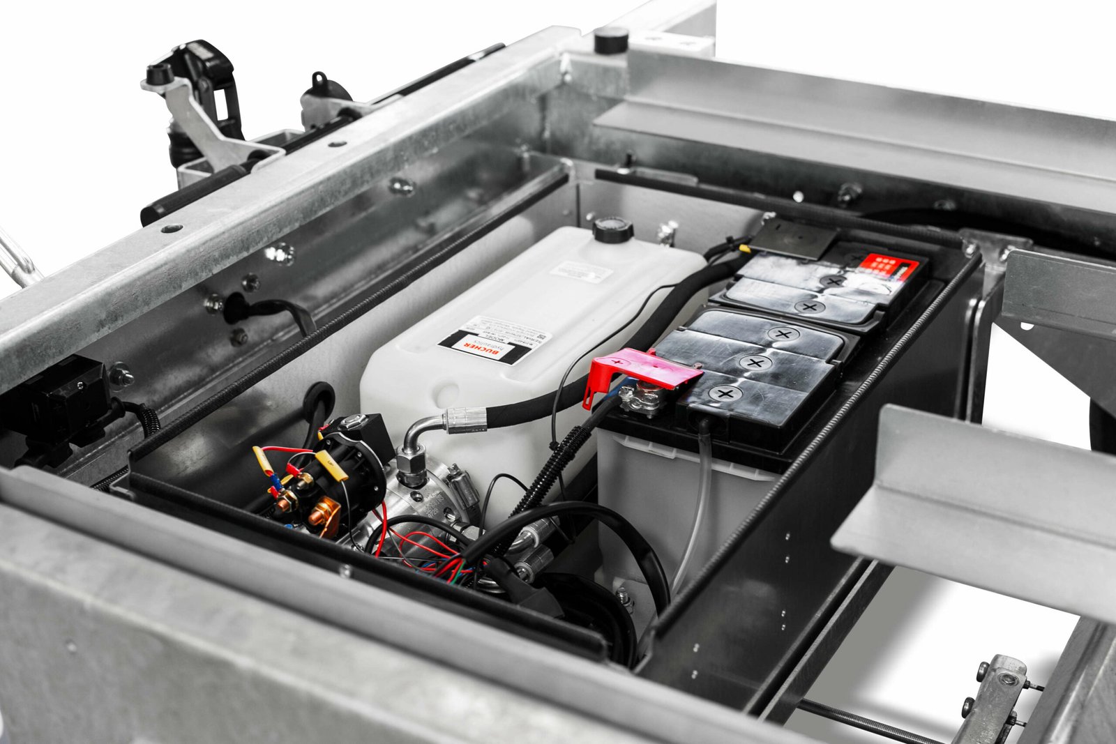 Anhänger KIPPER 3,06 m / 2700 kg ELEKTRISCHE PUMPE BOCKMANN – Bild 2