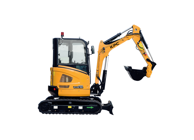 Minibagger MIT DOPPELTER GESCHWINDIGKEIT KT27SD PRO