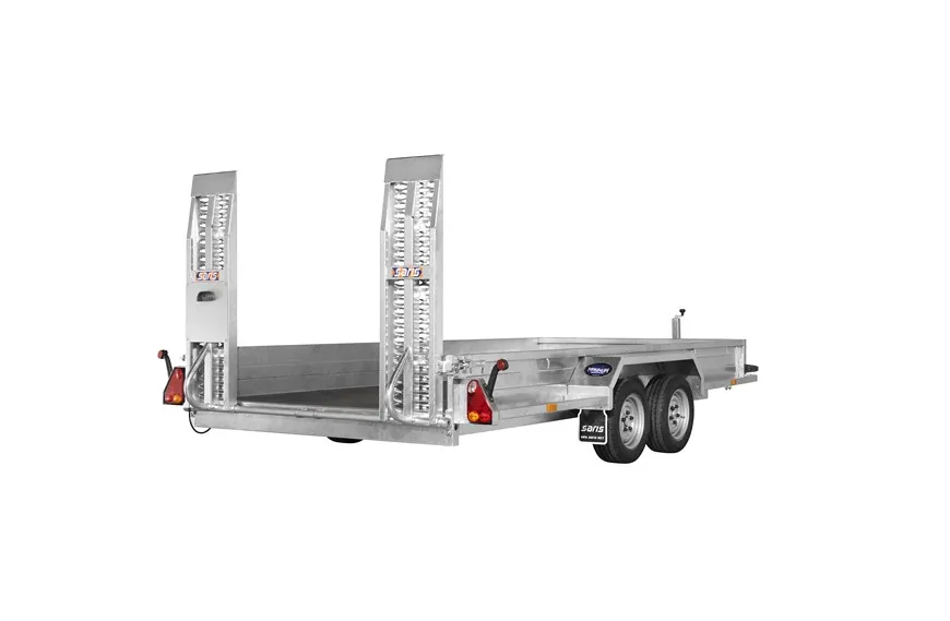 Magnum-Maschinentransportanhänger 406 x 184 cm – zulässiges Gesamtgewicht 3000 kg – Saris – Bild 4