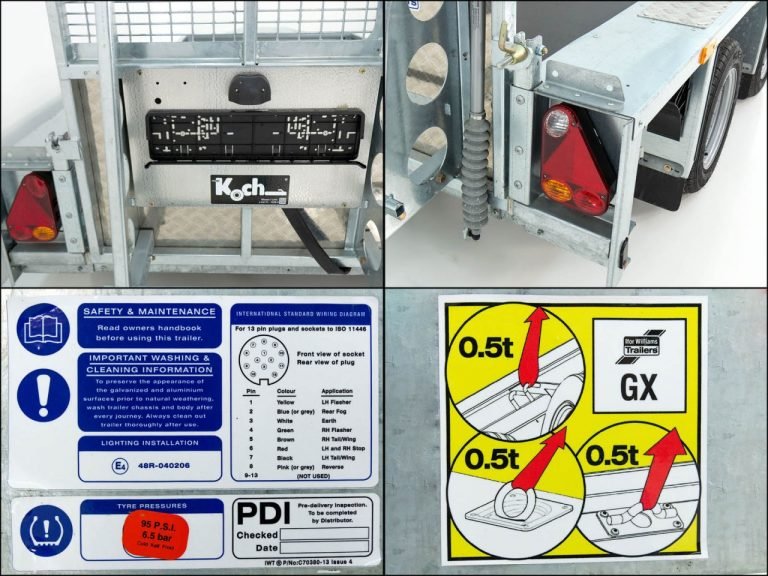 Ifor Williams Baumaschinenanhänger GX105 2,7t|Auffahrrampe-Neu