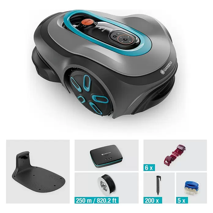 Gardena Mähroboter smart SILENO max 1.500m², Induktionsgestützte Navigation-Neu