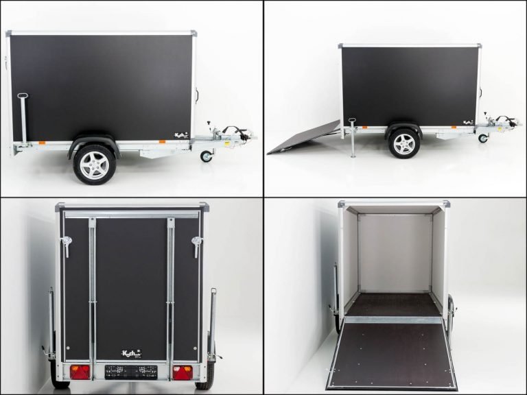 Variant Kofferanhänger Black Edition H:157 1,3t|Klappe-Neu