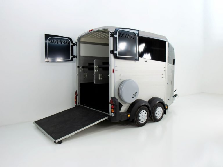 Ifor Williams Pferdeanhänger HBX 511|neues Modell|silber-Neu