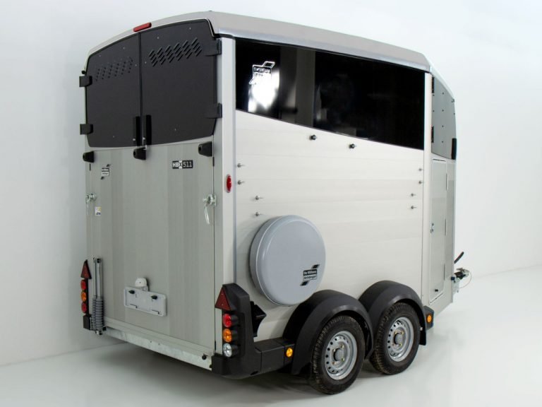 Ifor Williams Pferdeanhänger HBX 511|neues Modell|silber-Neu