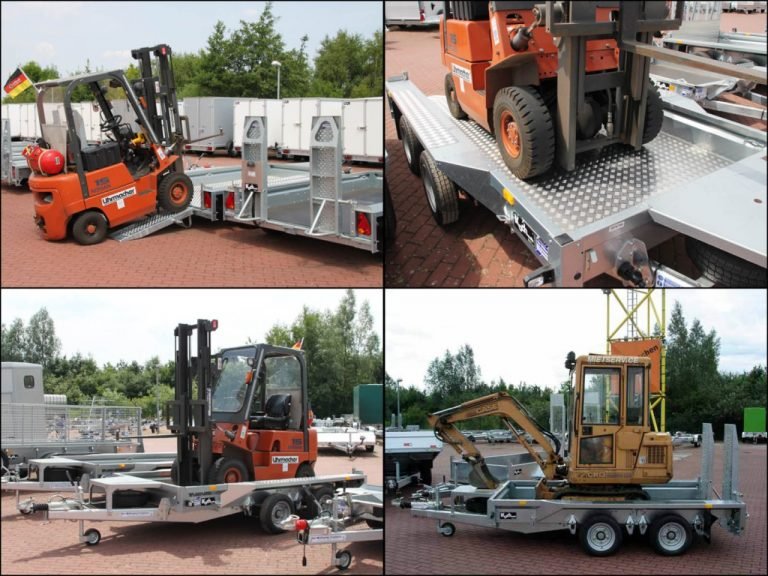 Ifor Williams Baumaschinenanhänger GX125 157×366 3,5t-Neu