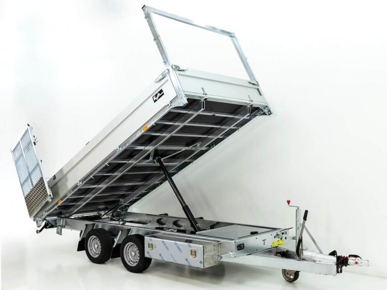Twintrailer Multi-Heckkipper TT27-30 2,7t|183x309x40/120cm|Tandem-Neu