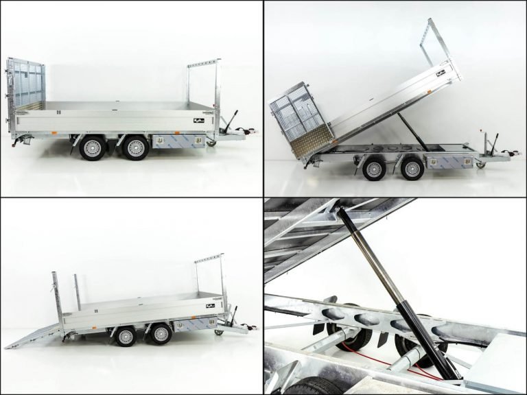 Twintrailer Multi-Heckkipper TT27-30 2,7t|183x309x40/120cm|Tandem-Neu