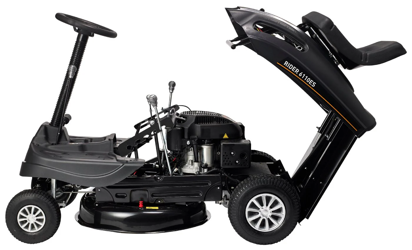 Texas Aufsitzmäher Rider 6110ES Black Series – Modell 2025-Neu