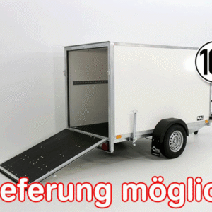 Kofferanhänger BK 130x264cm Höhe:150cm 1,3t|Rampe-Neu