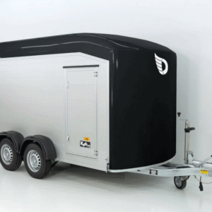 Debon Kofferanhänger Cargo H201 2,6t|Alu|Polybug|Tür|schwarz-Neu