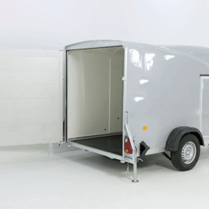 Debon Kofferanhänger DK Vollpoly H:160cm|neues Modell|grau-Neu