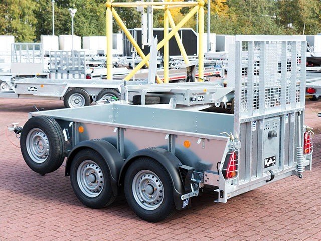 Ifor Williams Baumaschinenanhänger GD 85 158×250 2,7t|Rampe-Neu