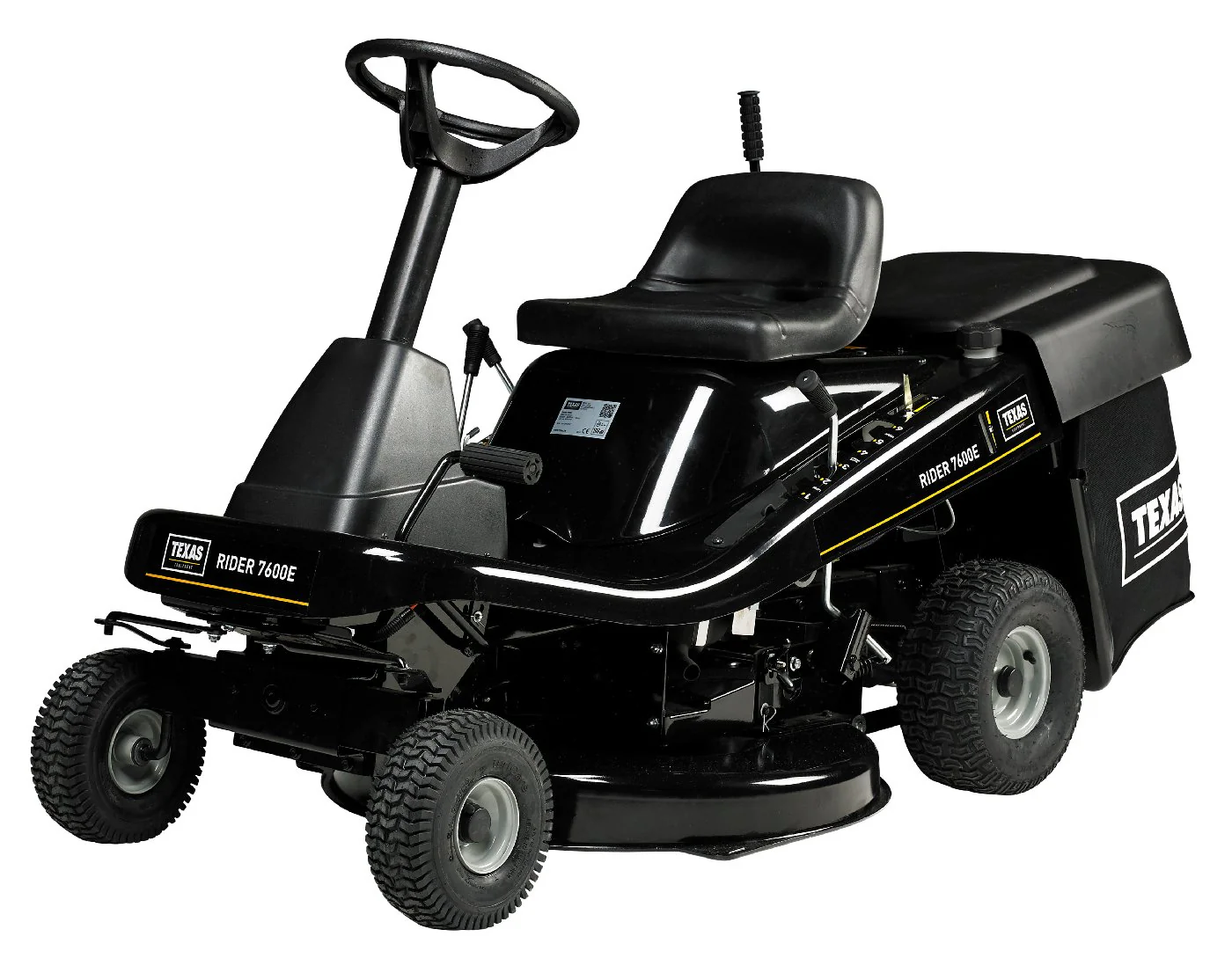 Texas Aufsitzmäher Rider 7600E 3in1 inkl. Mulchkit – Modell 2025-Neu