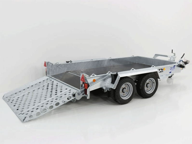 Ifor Williams Baumaschinenanhänger GH1054AB 163×305 3,5t|Rampe|neu-Neu