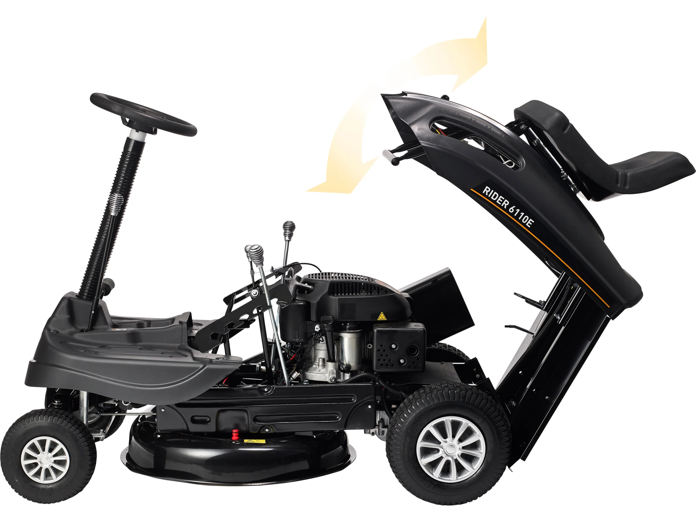 Texas Benzin-Aufsitzmäher Rider 6100ES-Neu